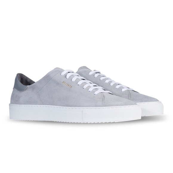 axel arigato grey suede